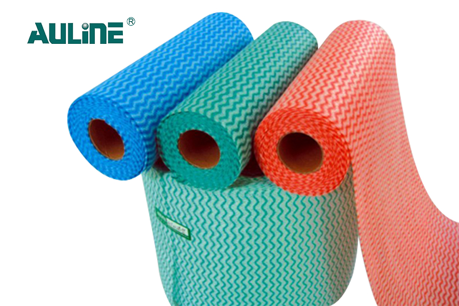 زیر چاپ چوب خمیر سری از Spunlace نبافته