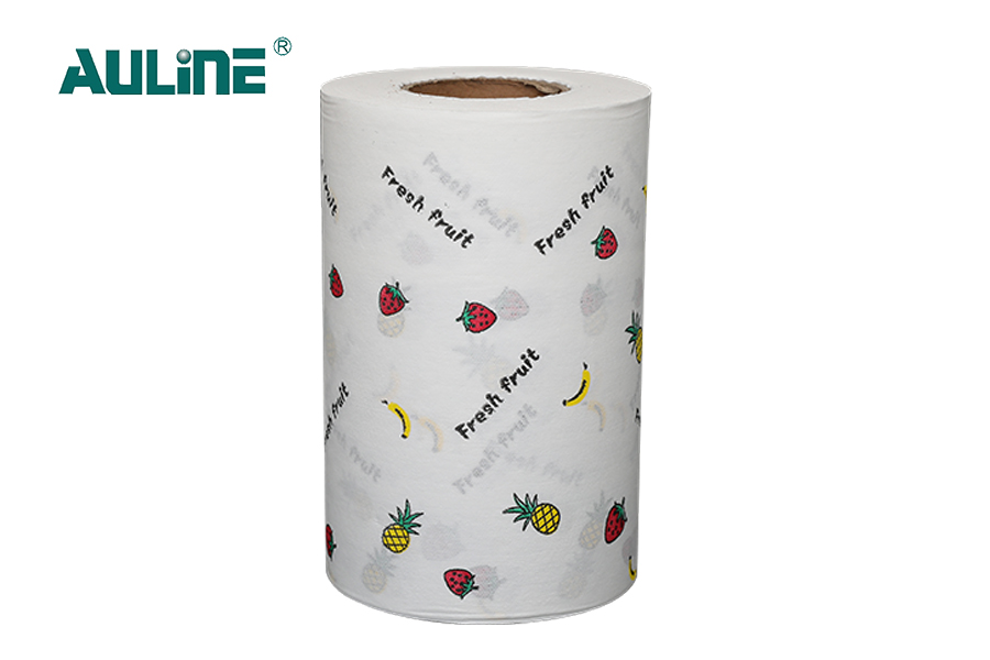 زیر چاپ چوب خمیر سری از Spunlace نبافته